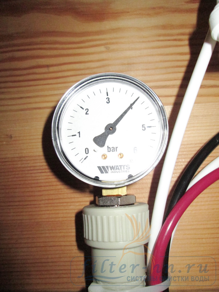 Кабинетный умягчитель и обратный осмос для коттеджа